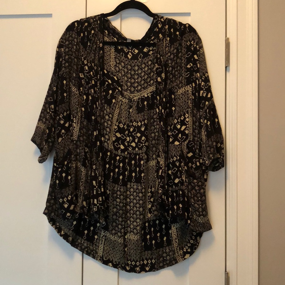 Urban outfitters patterned kimono